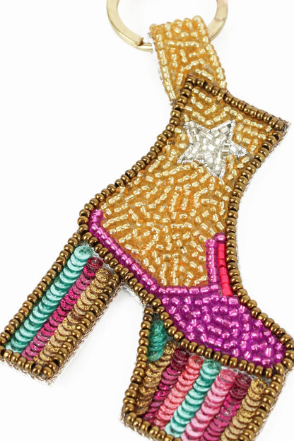 My Doris - Beaded Dancing Boots Keyring