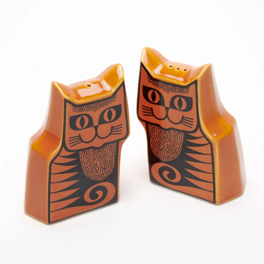 Magpie X Hornsea - Orange Cat Salt and Pepper Shakers