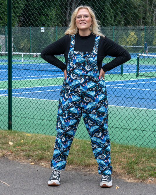 Rebel Romance - Night Flight Stretch Dungarees
