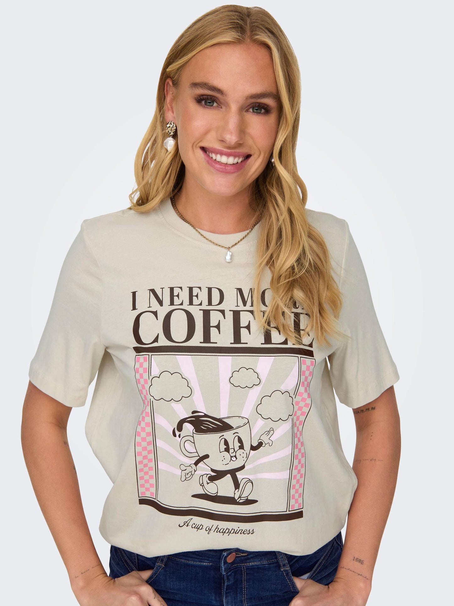 Only - I Need More Coffee Tee