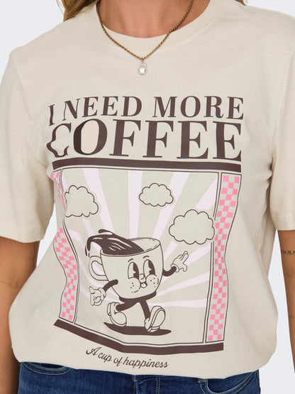 Only - I Need More Coffee Tee