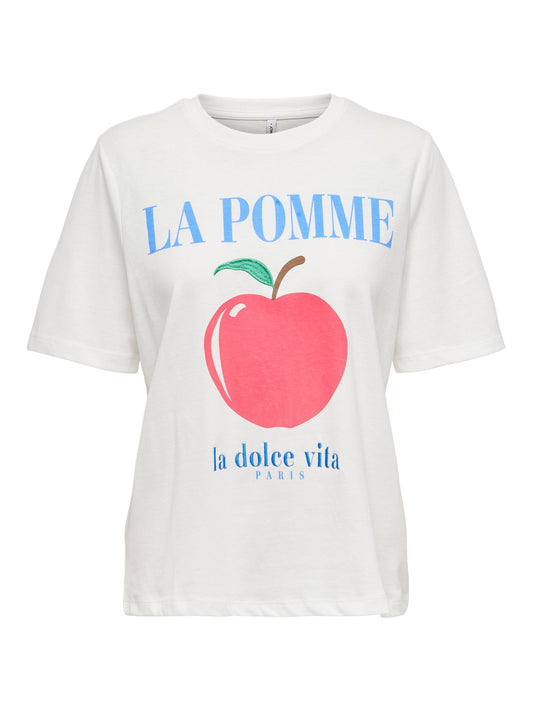 Only - La Pomme Apple Tee