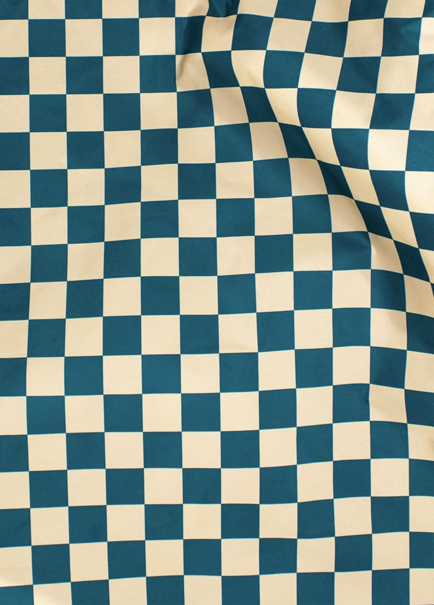 Kind Bag - Teal Checkerboard Reusable Bag