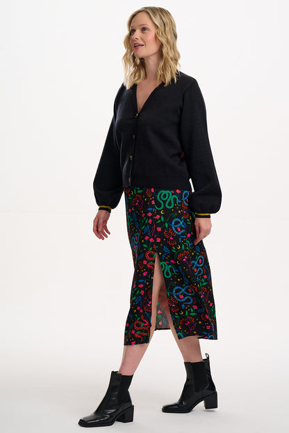 Sugarhill Brighton - Rosalind Floral Snake Skirt