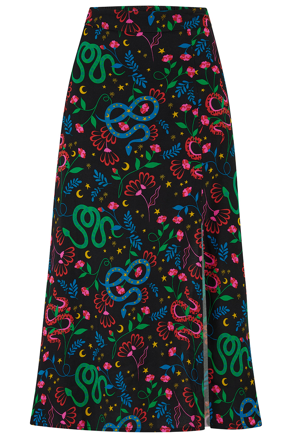 Sugarhill Brighton - Rosalind Floral Snake Skirt