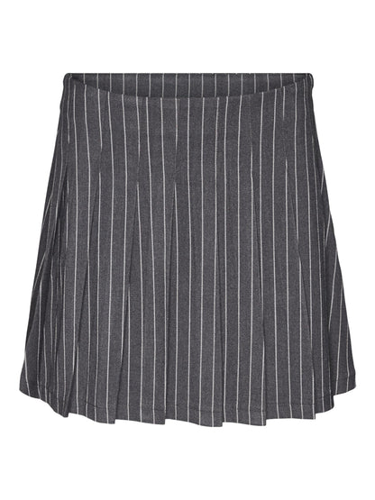 Something New - Pinstripe Pleated Mini Skirt