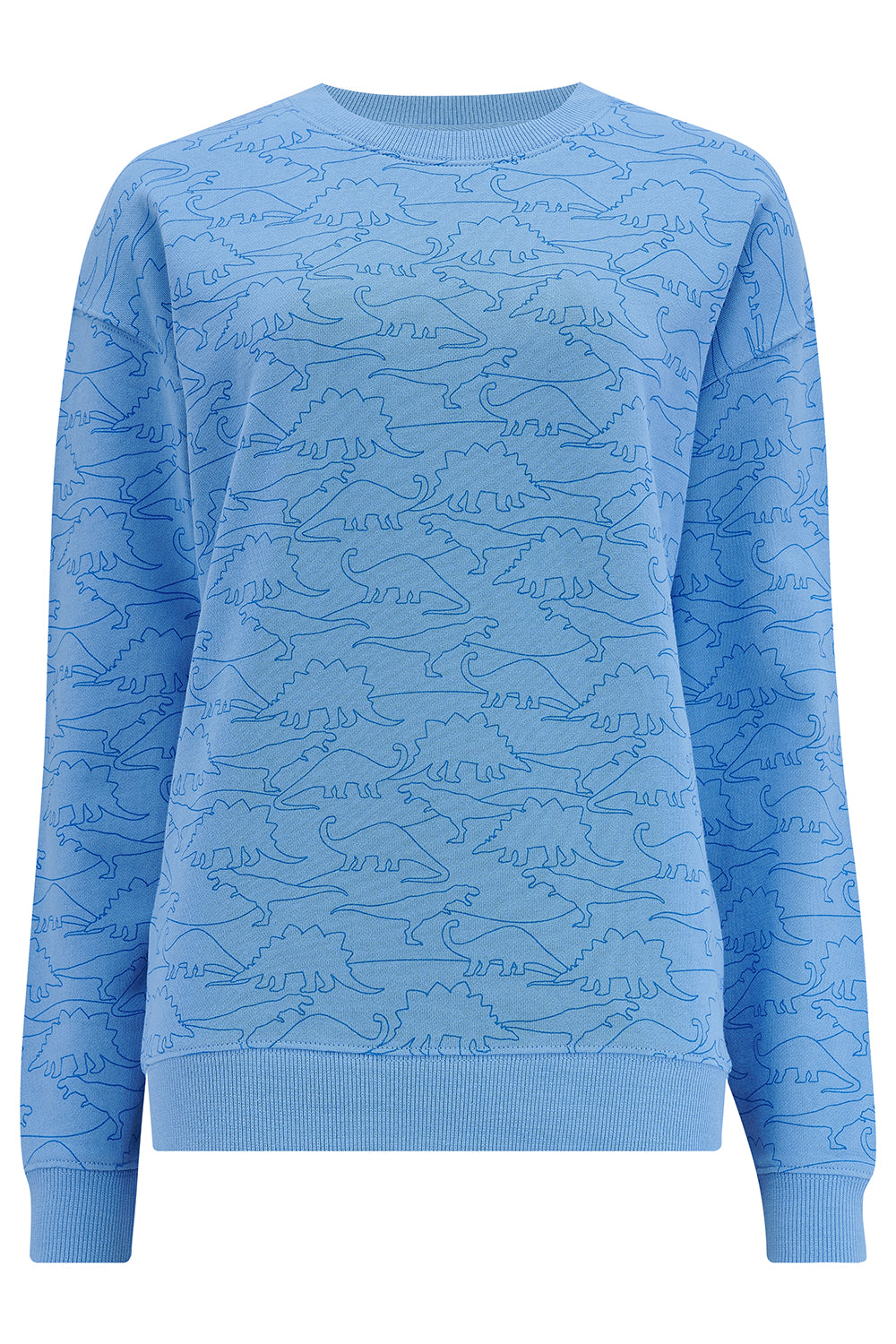 Sugarhill Brighton - Noah Blue Dinosaur Sweatshirt