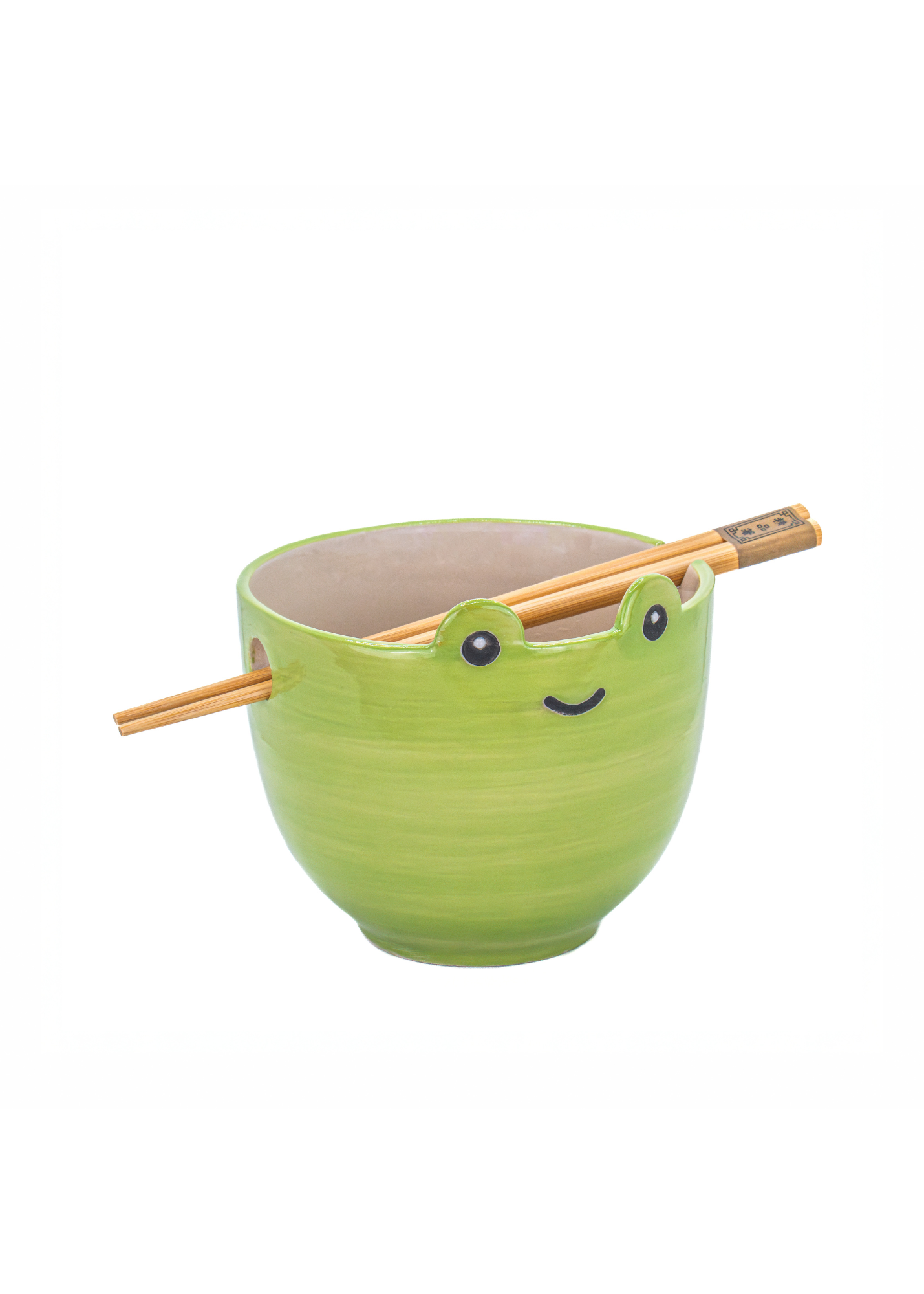 Sass & Belle - Frog Noodle Bowl With Chopsticks