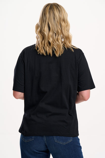 Sugarhill Brighton - Kinsley Floral Snake Relaxed Tee