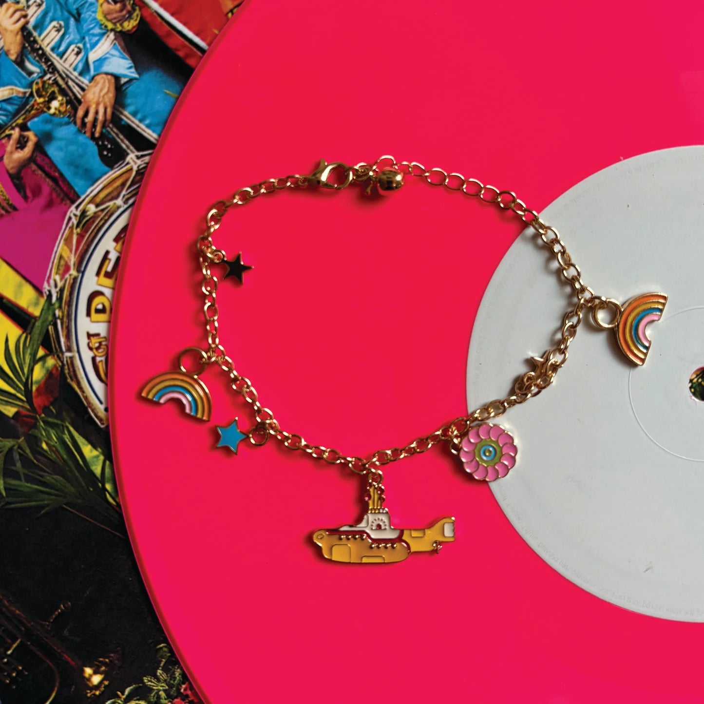 House of Disaster - The Beatles Yellow Submarine Charm Bracelet