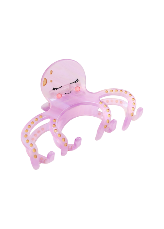 The Edit - Lilac Octopus Hair Claw