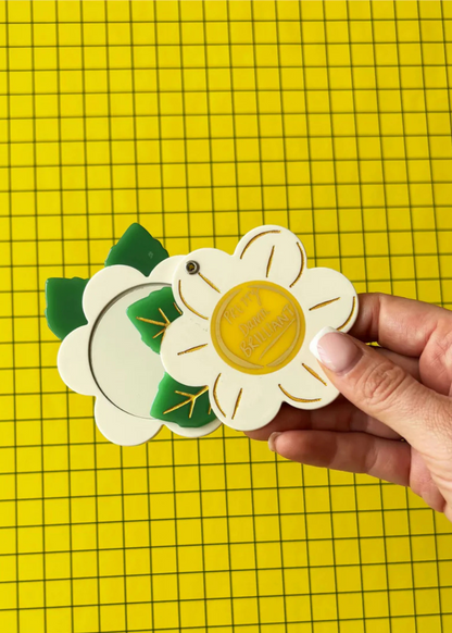 House of Disaster - Small Talk 'Pretty Damn Brilliant' Compact Mirror