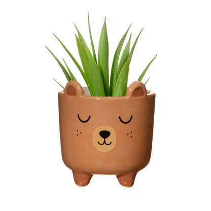 Sass & Belle - Mini Bear Planter on Legs