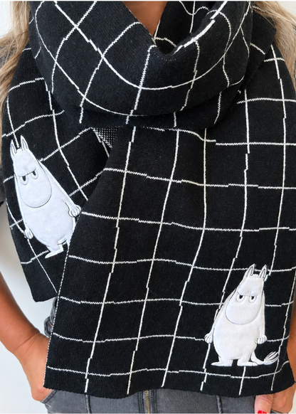 House of Disaster - Moomin Embellished Angry Scarf