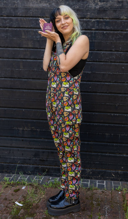 Run & Fly - Bewitched Stretch Twill Dungarees