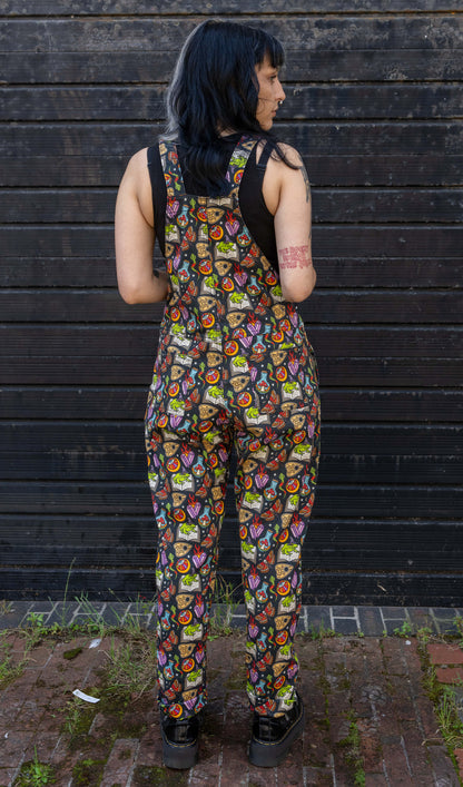 Run & Fly - Bewitched Stretch Twill Dungarees