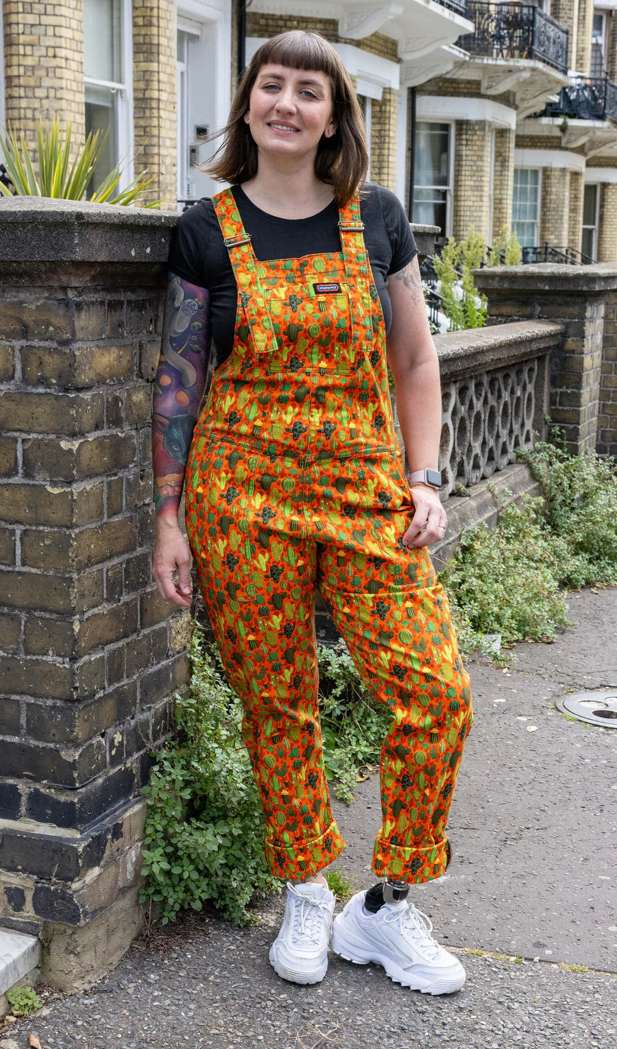 Run & Fly - Cactus Stretch Twill Dungarees