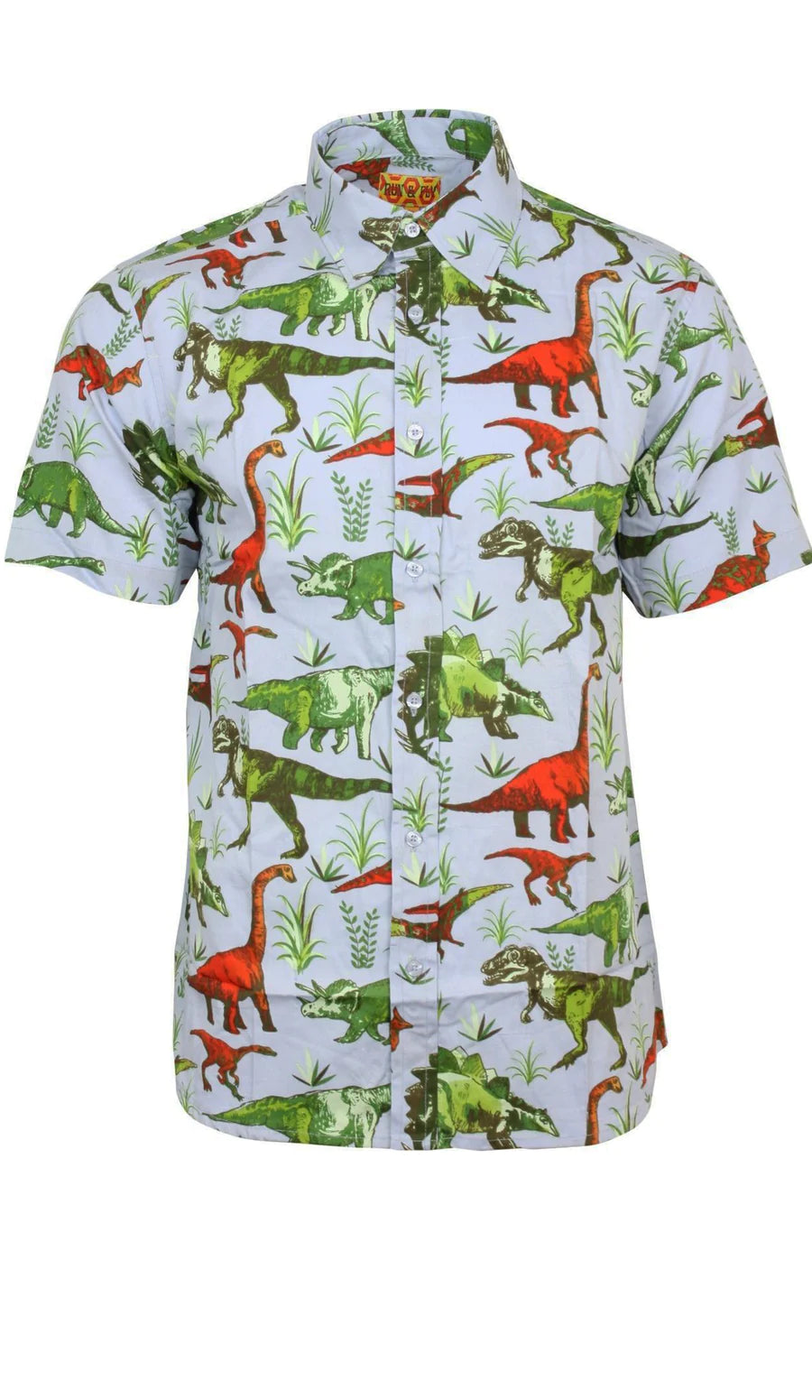 Run & Fly - Jurassic Adventure Dino Print Short Sleeve Shirt