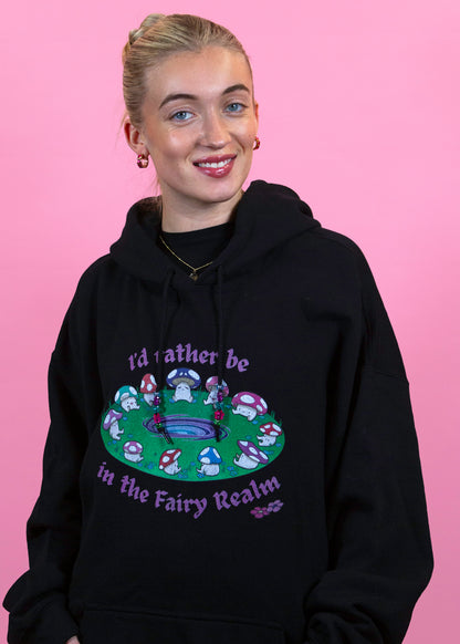 Home of Rainbows - Fairy Realm Mushroom Hoodie