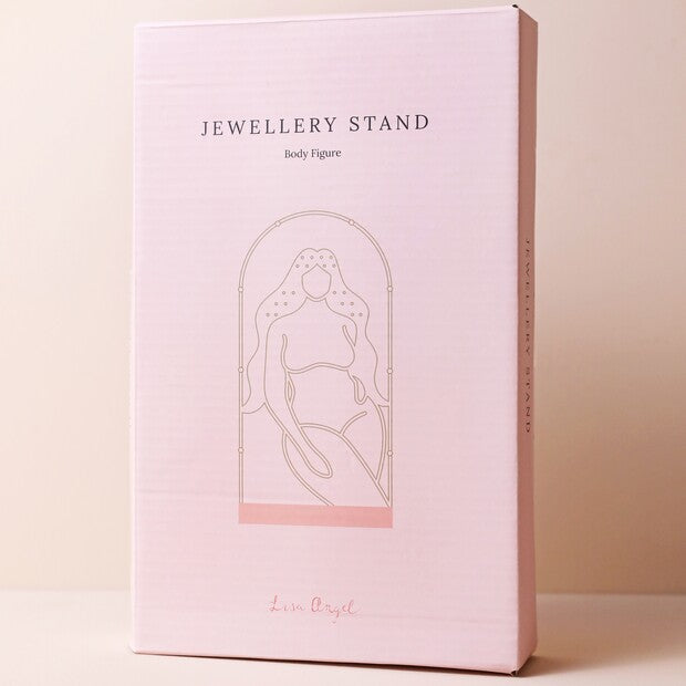 Lisa Angel - Feminine Figure Jewellery Stand with Terrazzo Base