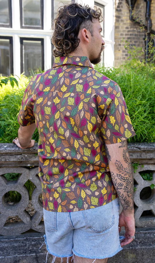 Run & Fly - Autumn Leaves Short Sleeve Shirt