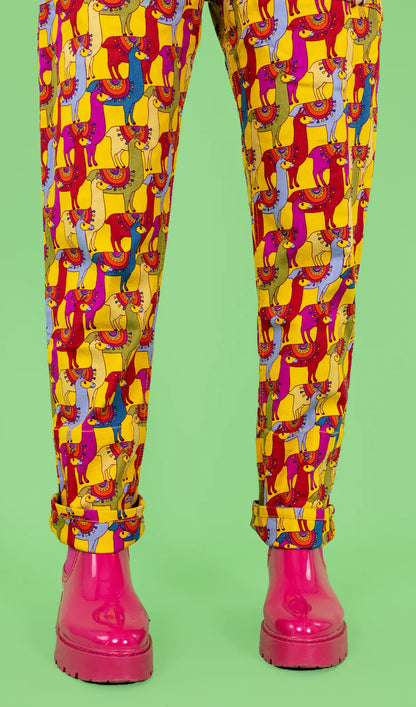 Run & Fly - Drama Llama Stretch Twill Dungarees