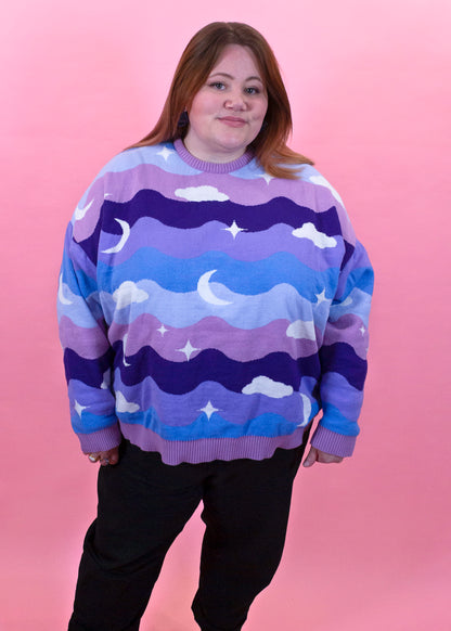 Home of Rainbows - Midnight Knit Jumper