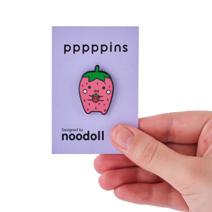 Noodoll - Ricesweet Strawberry Enamel Pin