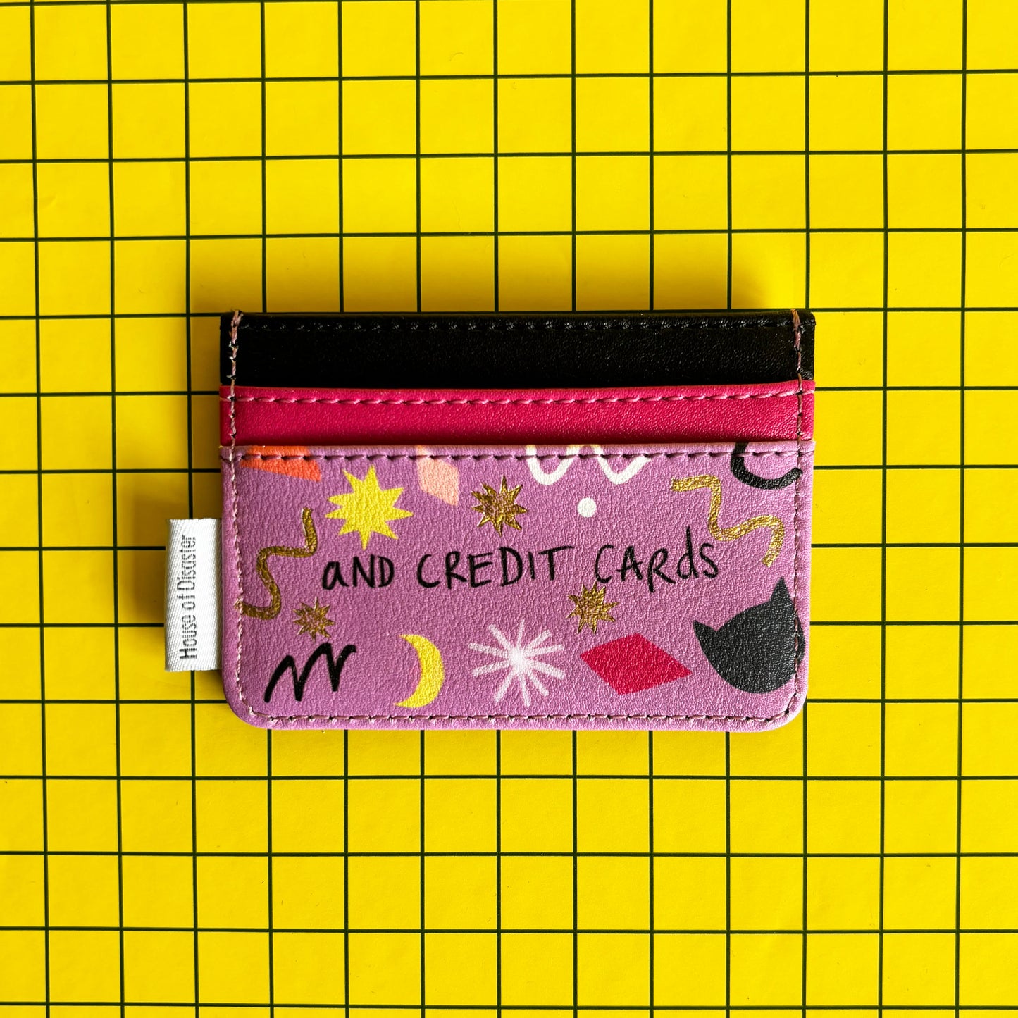 House of Disaster - Small Talk ‘I Love Cats’ Cardholder