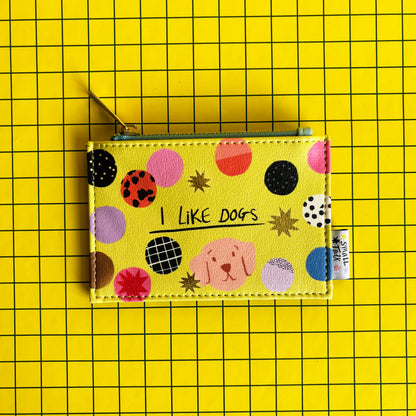House of Disaster - I Like Dogs Zip Purse
