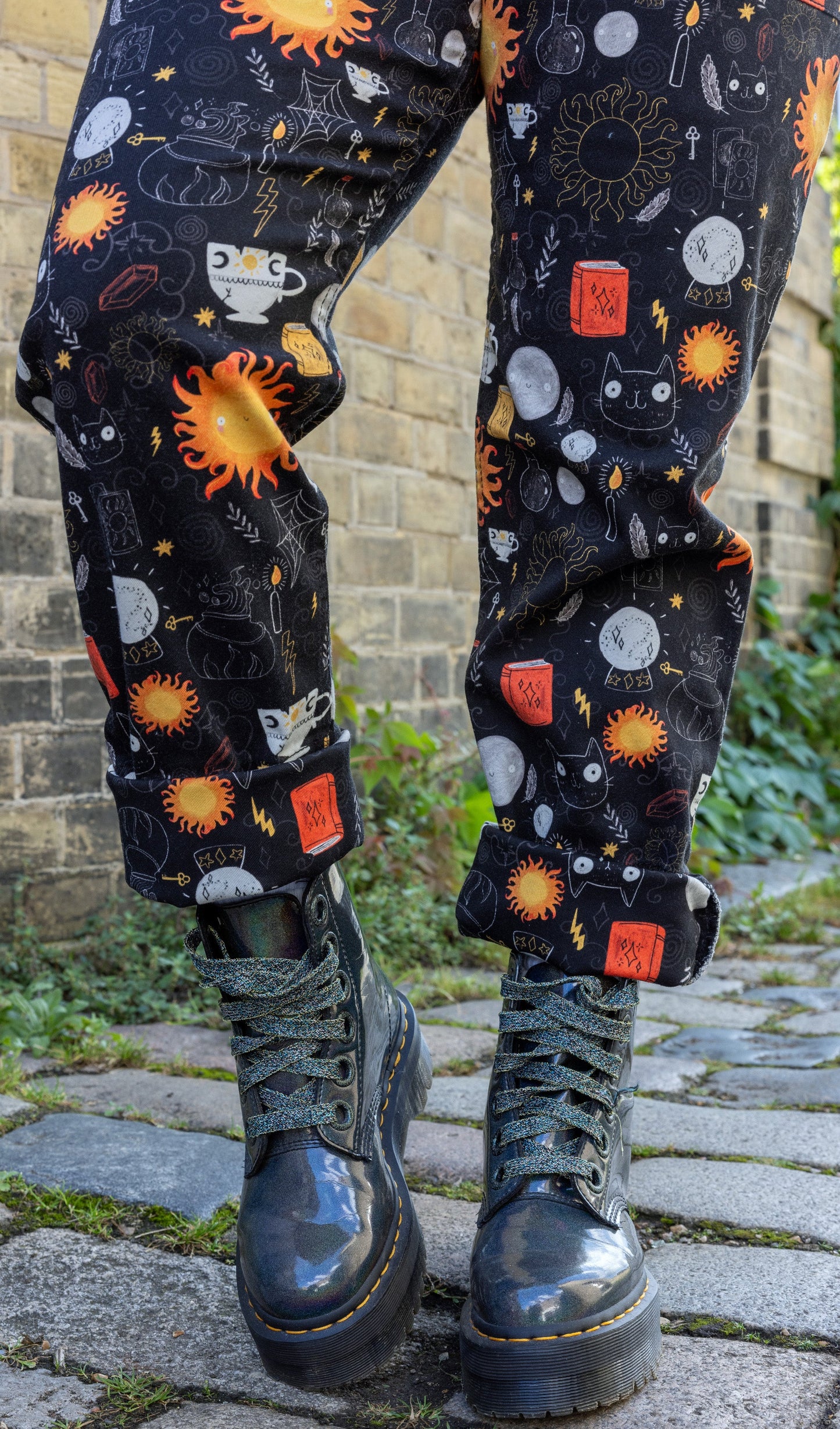 Run & Fly X Katie Abey Solar Witch Stretch Twill Dungarees