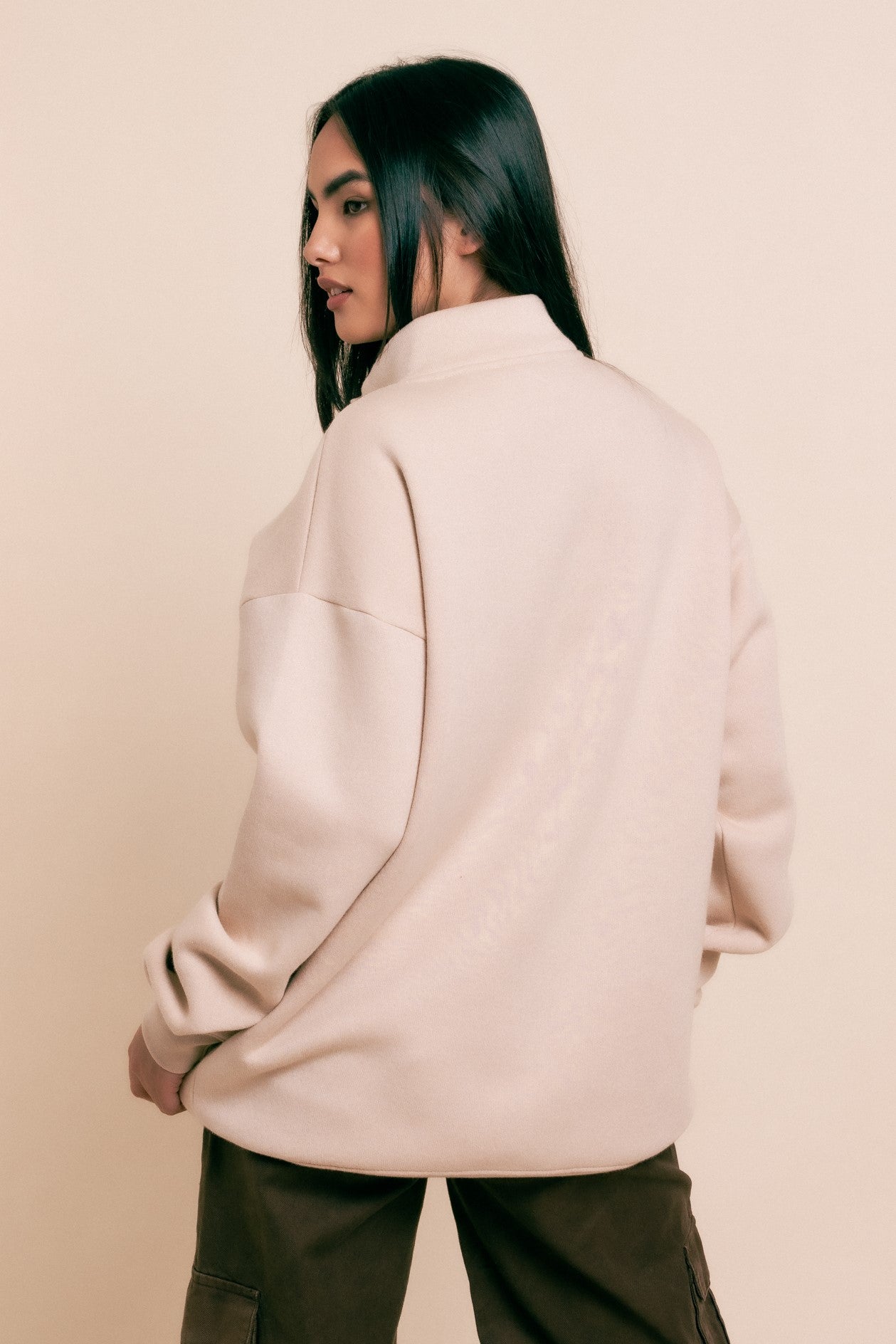 Daisy Street - Be Kind To Yourself Zip Up Sweater