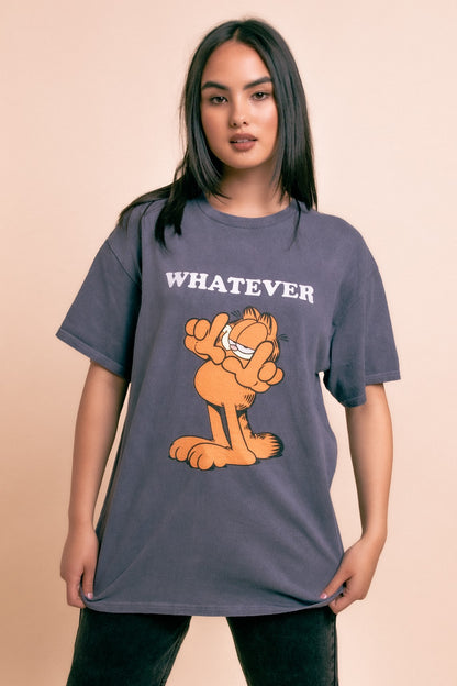 Daisy Street - 'Whatever' Garfield Tee