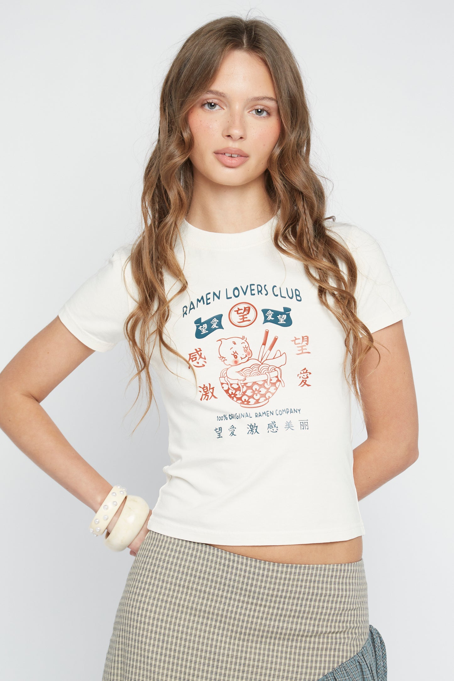 Daisy Street - Kewpie Ramen Club Baby Tee