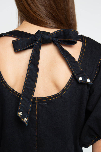 Daisy Street - Dark Denim Aspen Maxi Dress