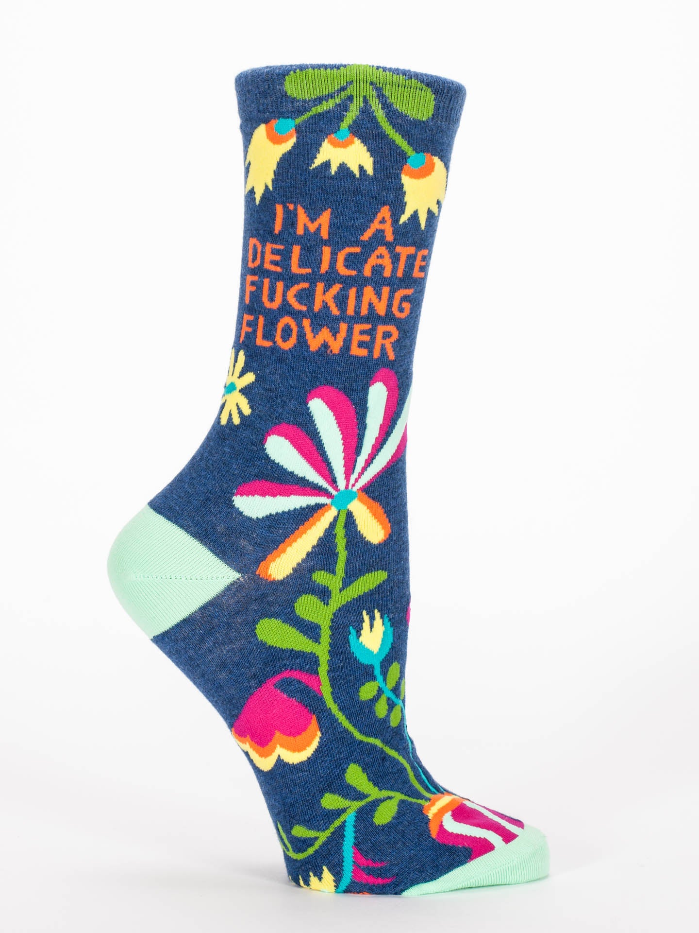 Blue Q - I'm a Delicate Flower Socks