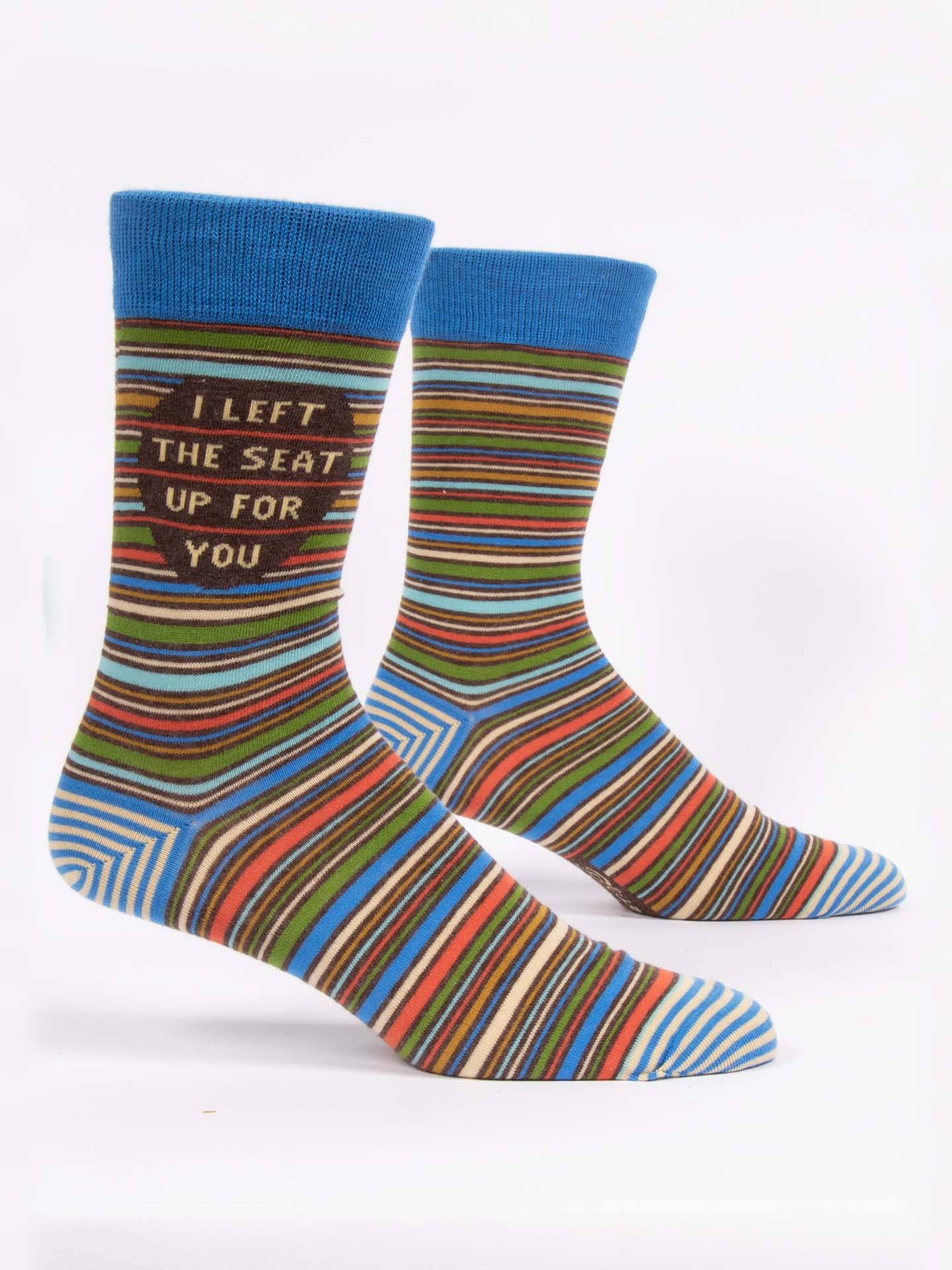 Blue Q - I Left The Seat Up For You Mens Socks