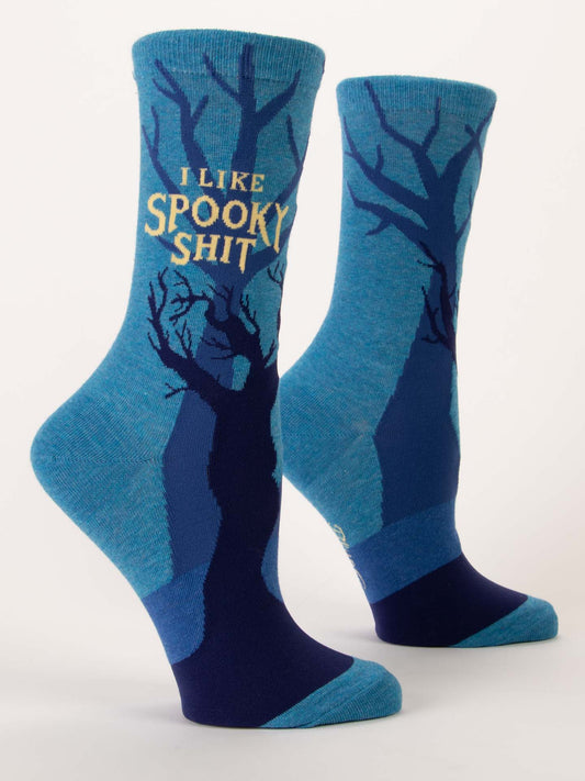 Blue Q - I Like Spooky Sh*t Crew Socks