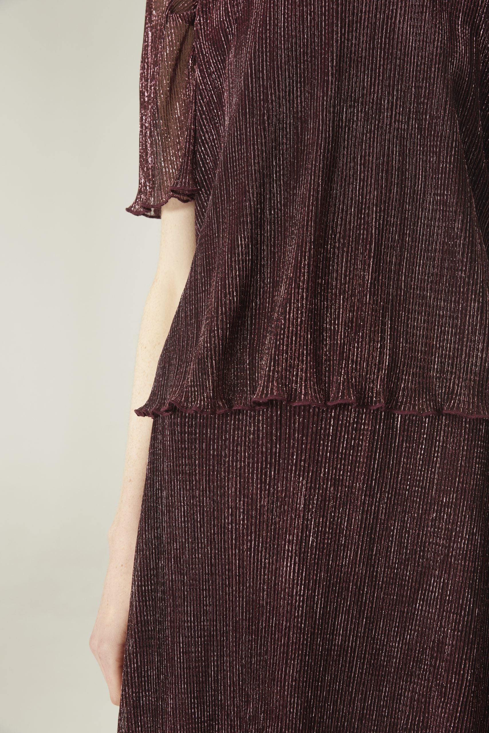 Compañia Fantastica - Pink Lurex Top