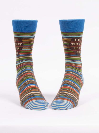 Blue Q - I Left The Seat Up For You Mens Socks