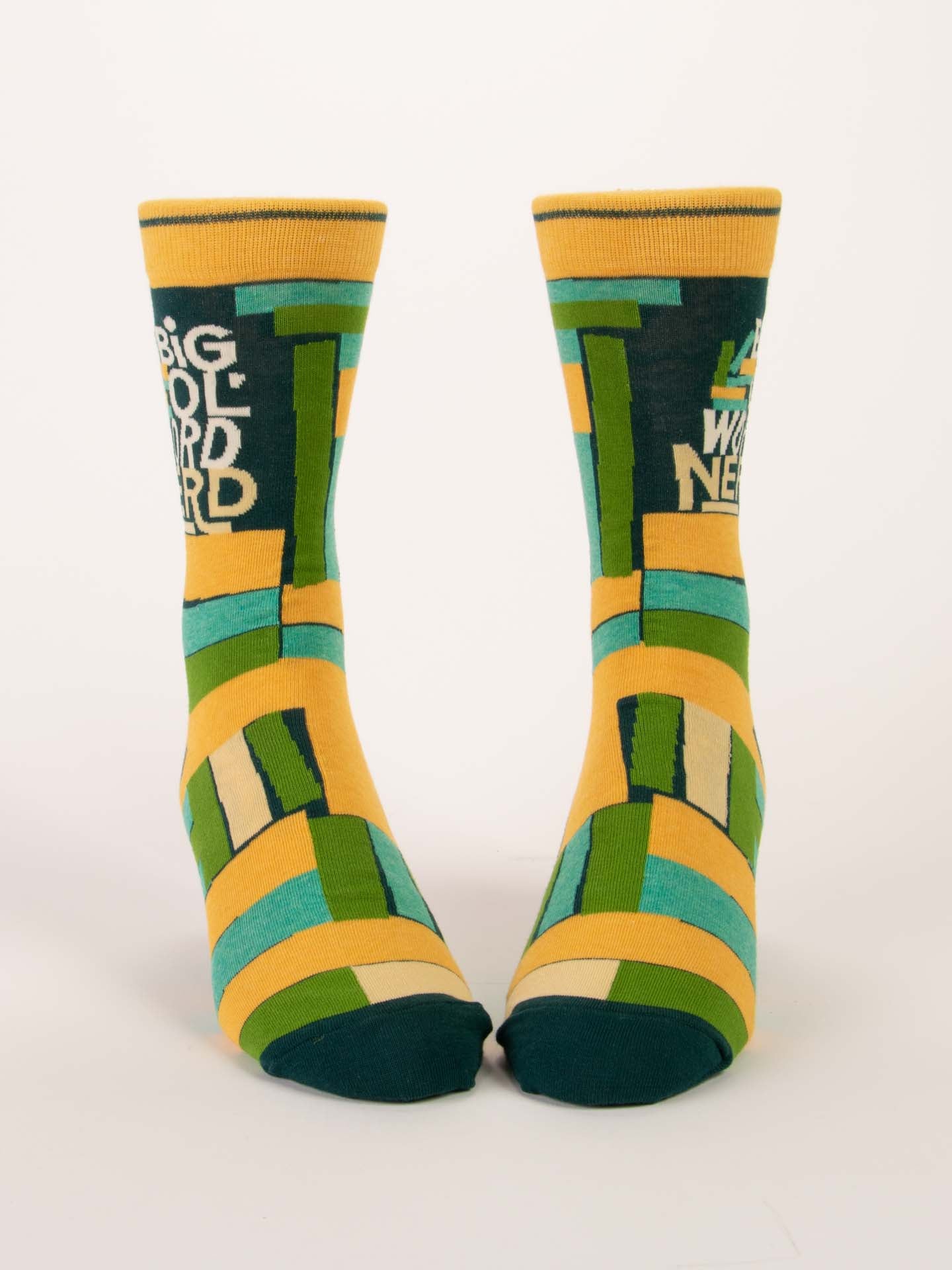 Blue Q - Big Ol' Word Nerd Men's Socks