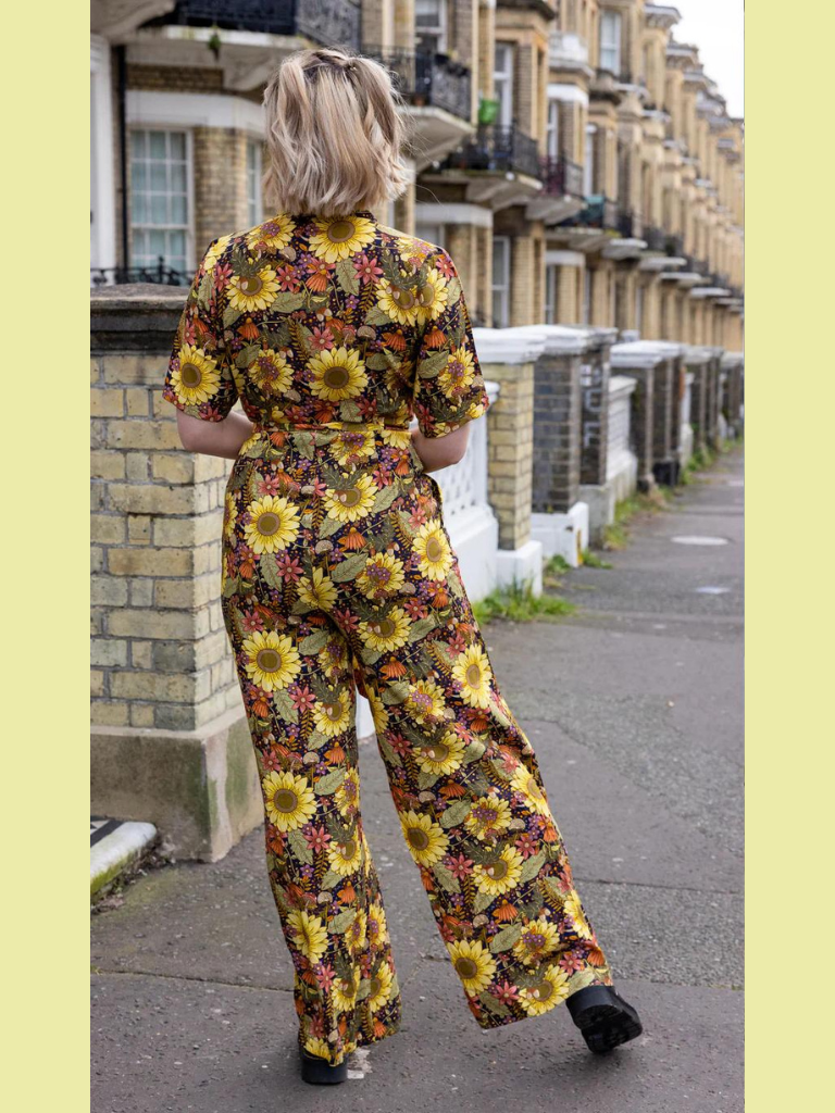 Sunflower 2024 print jumpsuit