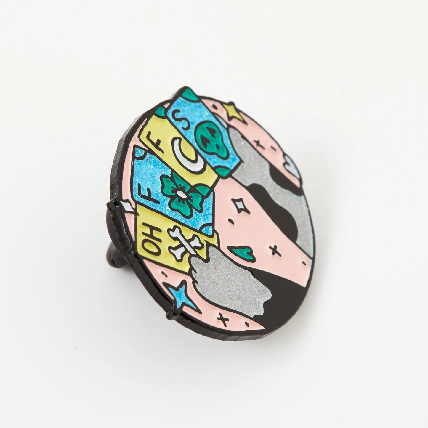 Punky Pins - Kitty Poker Night Enamel Pin