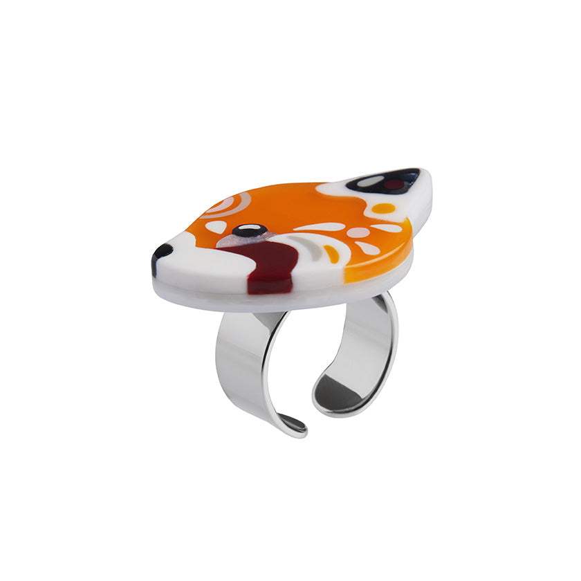 Erstwilder x Pete Cromer - The Rakish Red Panda Ring