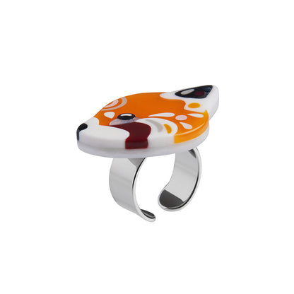Erstwilder x Pete Cromer - The Rakish Red Panda Ring