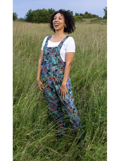 Run & Fly - Stretch Twill Jurassic Dungarees