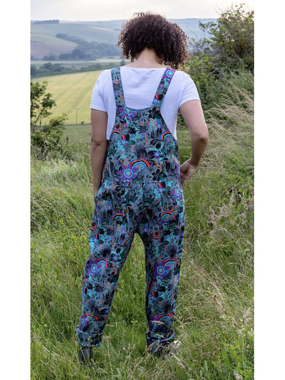 Run & Fly - Stretch Twill Jurassic Dungarees