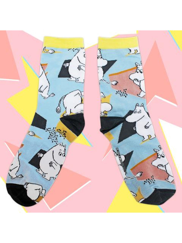 House of Disaster - Abstract Moomin Socks