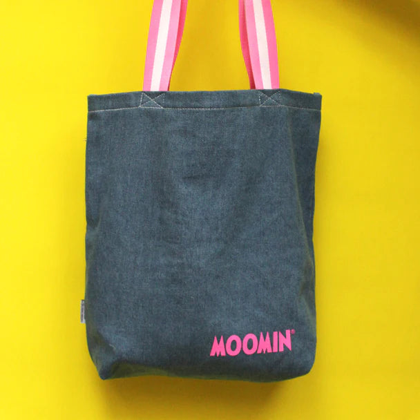 House of Disaster - Moomin 'So Beautiful' Denim Tote Bag
