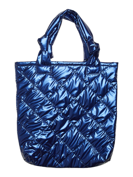 Noisy May - Puffa Tote Bag in Deep Blue